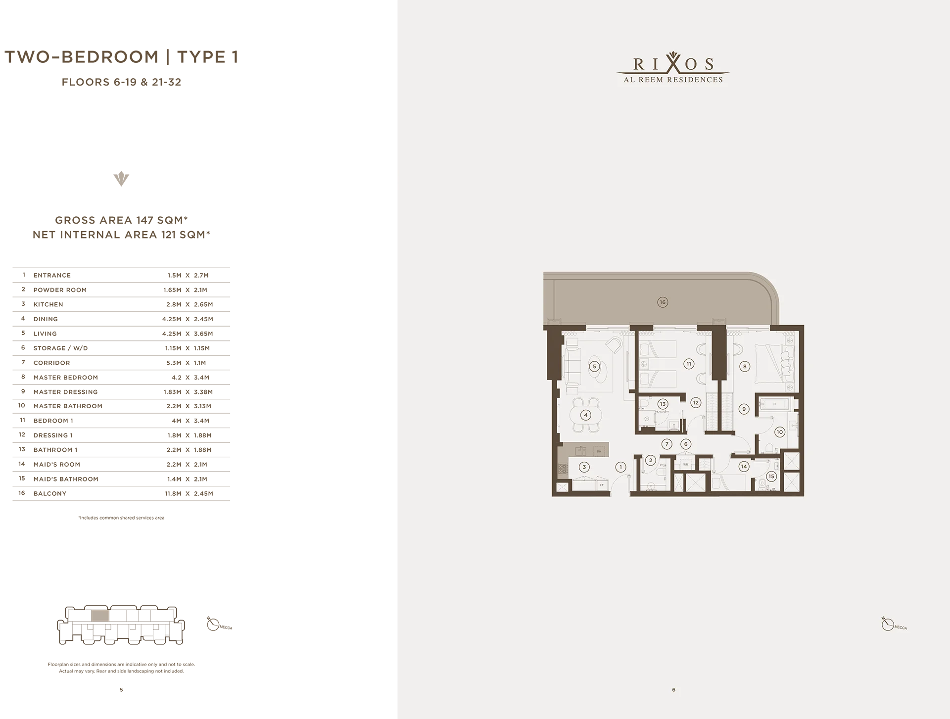2 Bedroom